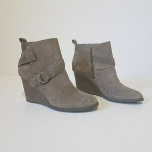 Lucky Brand Wedge Ankle Boots sz 9.5