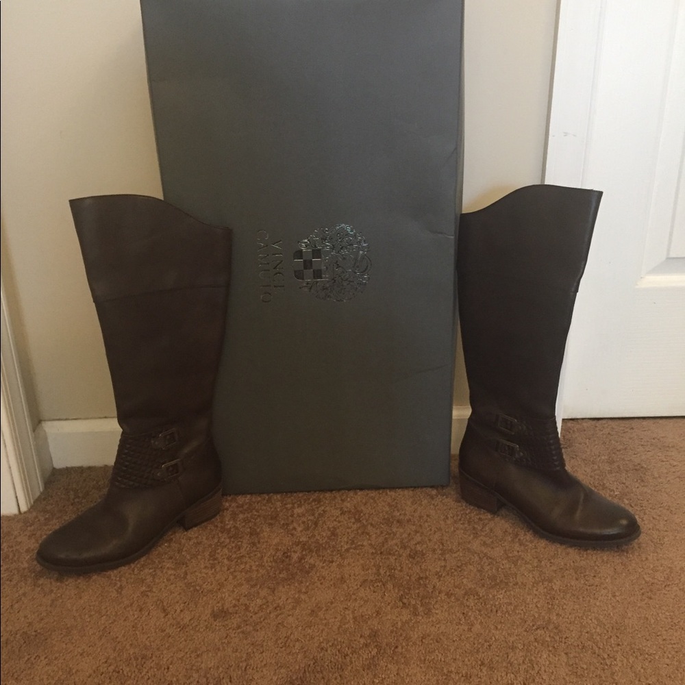 Vince Camuto leather boots