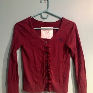 Abercrombie & Fitch cardigan.