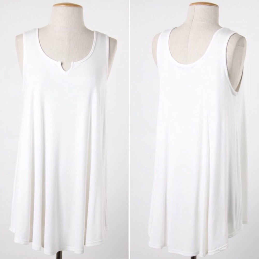 White Tank Tunic