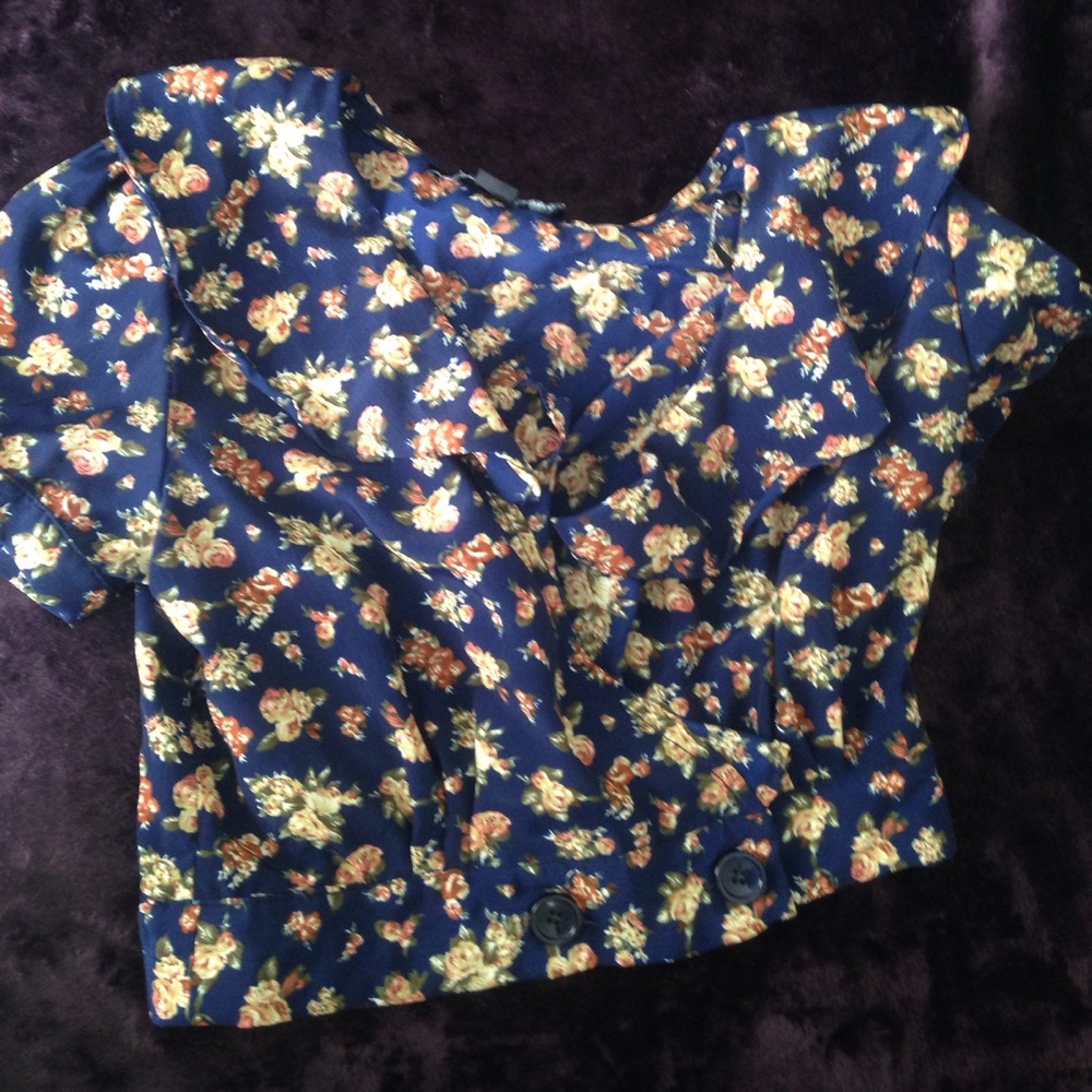 Floral shirt-forever 21