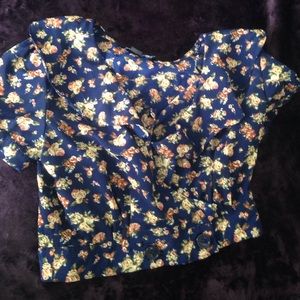 Floral shirt-forever 21