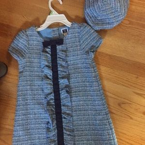 Dress with matching hat