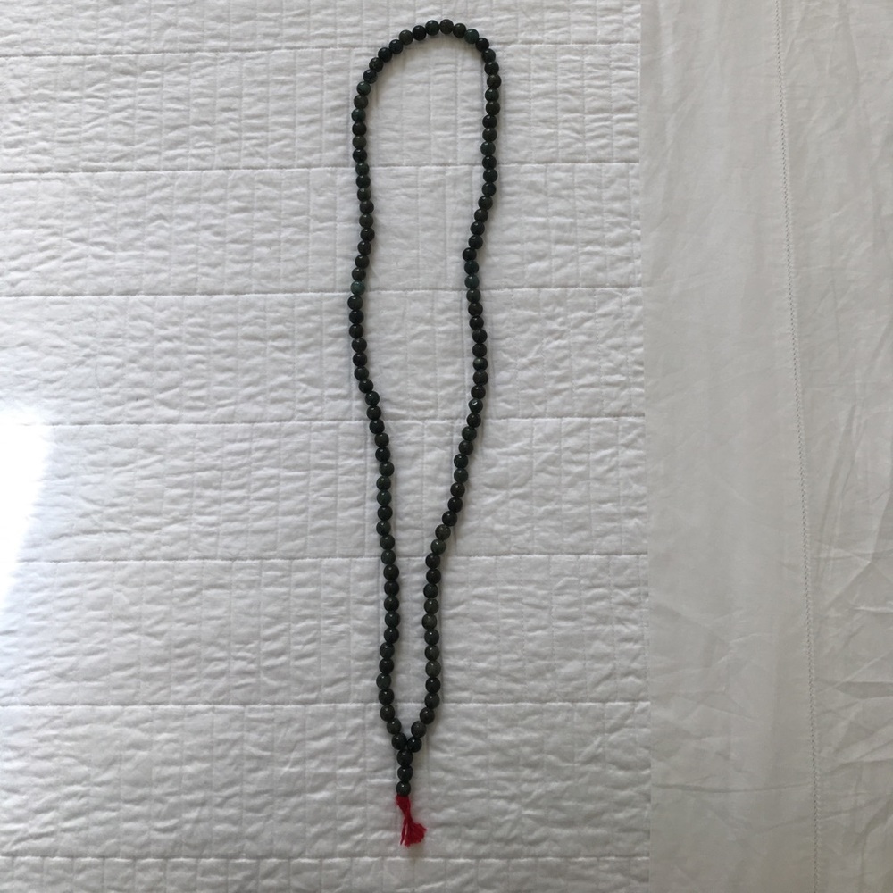 Buddhist Jade Prayer Beads