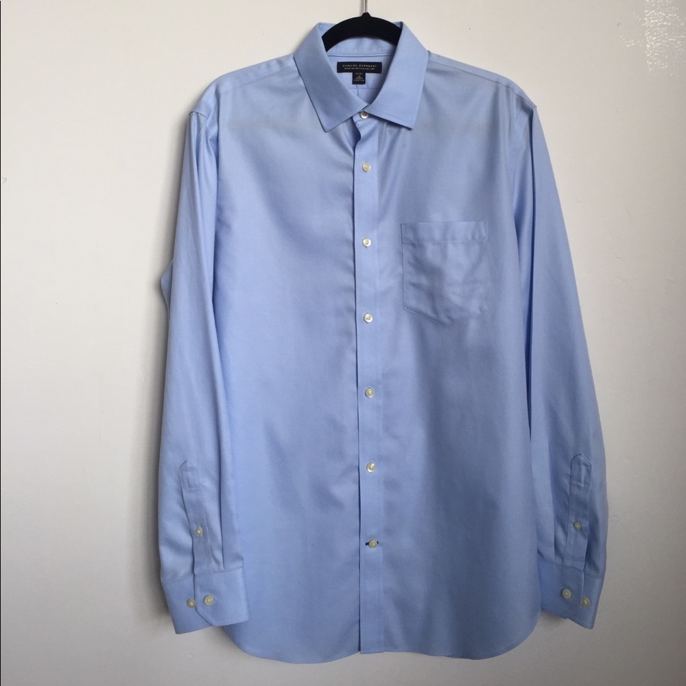 Banana Republic Blue Classic Fit Button Down Shirt