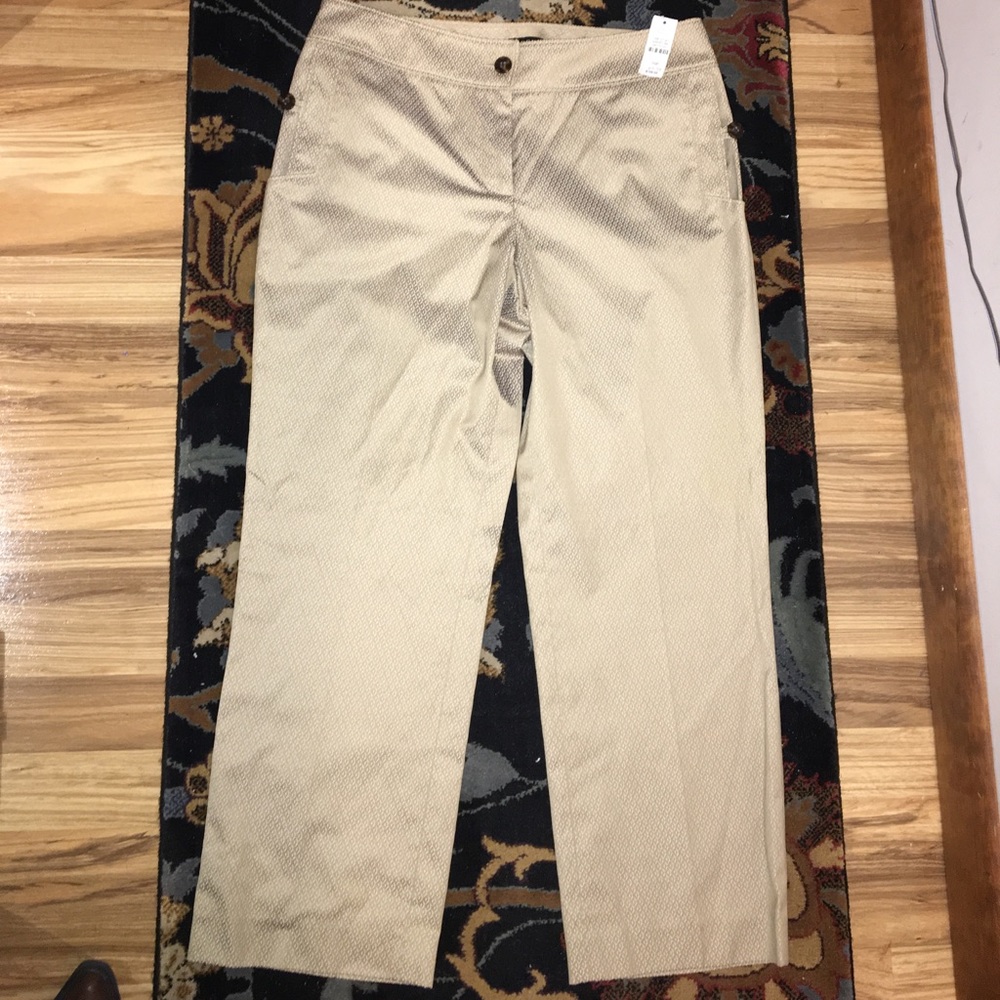 Talbot’s stretch 10P Crop inseam 24 1/2”