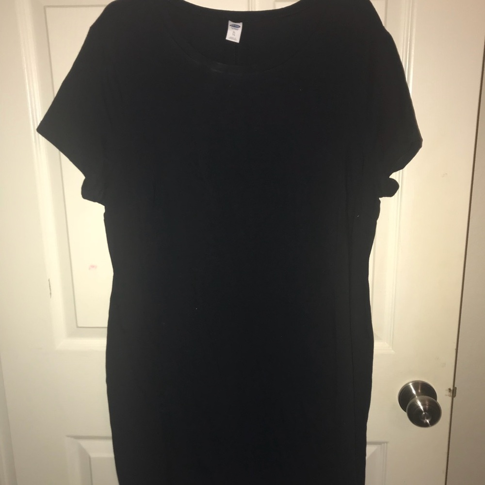 Old navy black boydcon dress XL