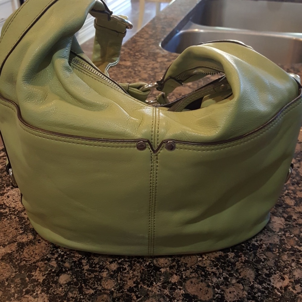 Tignanello smooth leather hobo