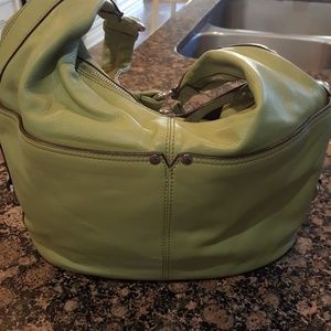 Tignanello smooth leather hobo