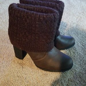 muk luk ankle boot