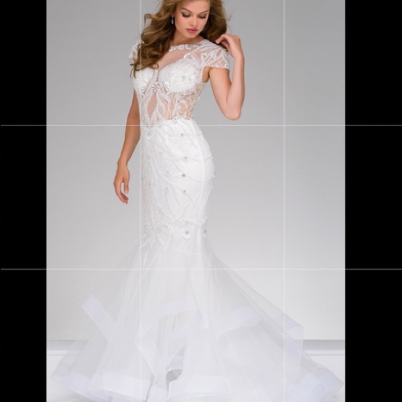 Jovani 50220 in White - Picture 4 of 5