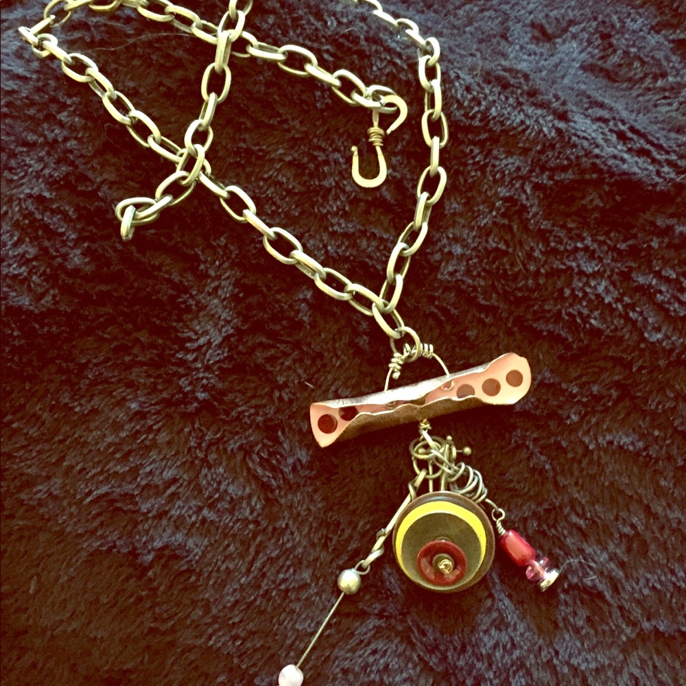 Rare Artisan Charm Necklace