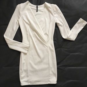 Lulus long sleeve mini bodycon dress