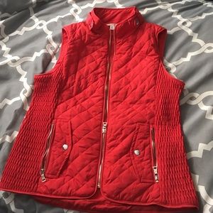 NWT Red Vest from Francesca’s