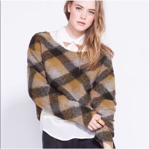 for love and lemons cropped wool sweater