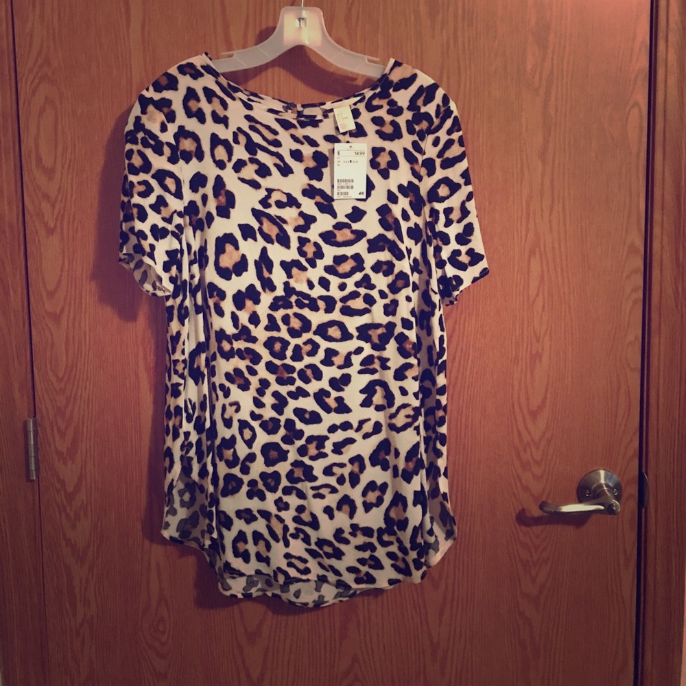 Leopard print tunic