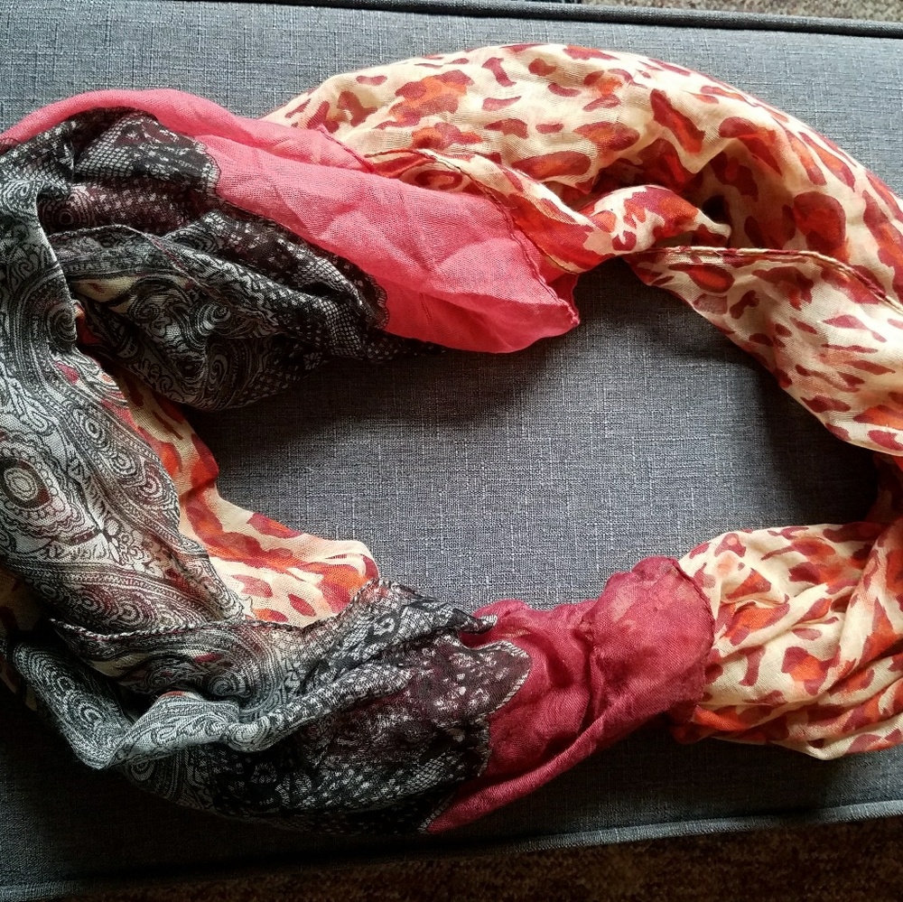 Cheetah scarf
