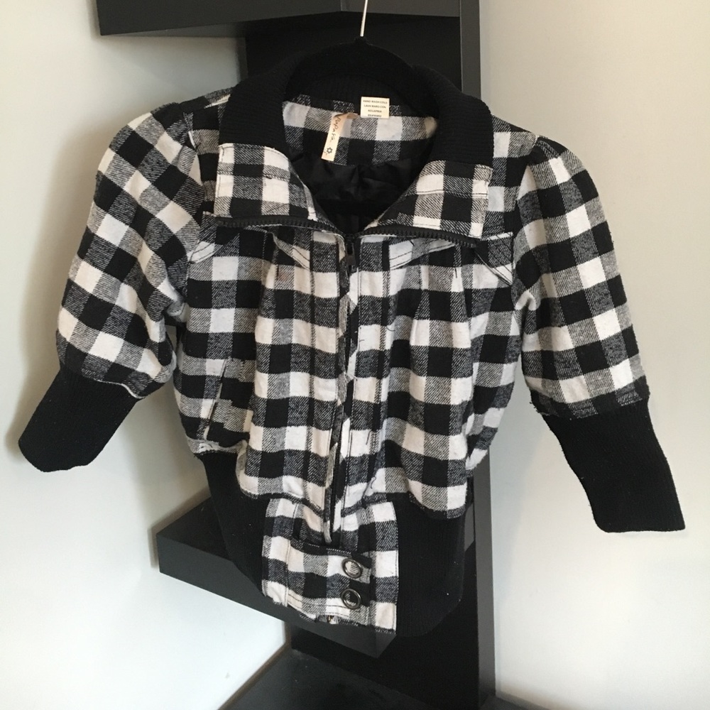 Plaid Jacket- Small