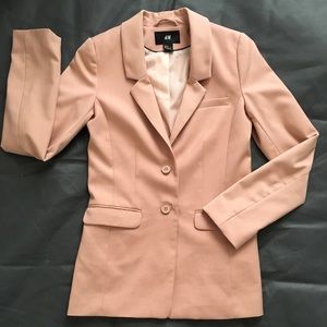H&M pink blazer