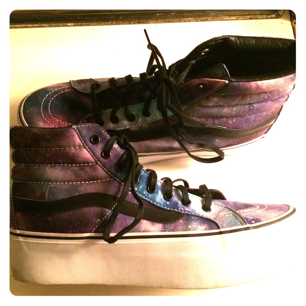 🌟🌟Van high top sneakers,galaxy tie dye🌟