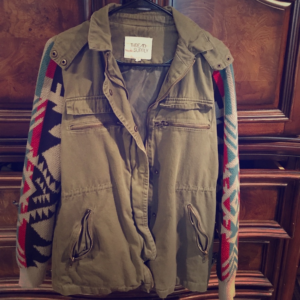 Aztec utility jacket