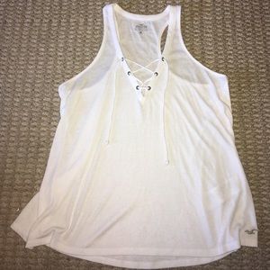 !SOLD! Hollister Lace Front Top