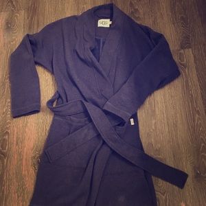 UGG brand Bathrobe in Nightshade Heather