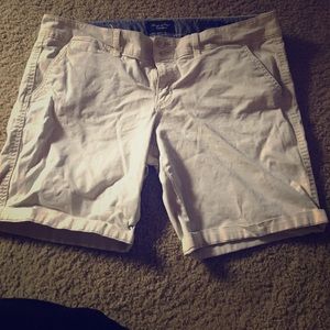 AE Khaki Bermuda Shorts