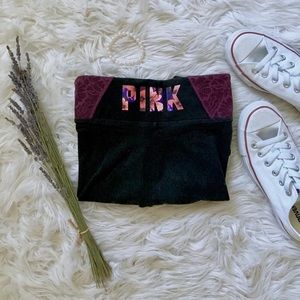 🌺VS PINK Lace Panel Yoga Leggings🌺