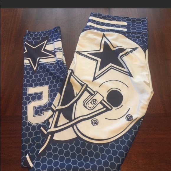 NFL Football Dallas Cowboys Football leggings NEW - Picture 5 of 5