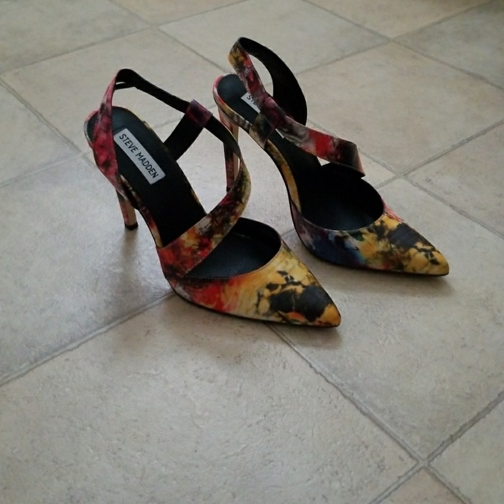 Sling back heels