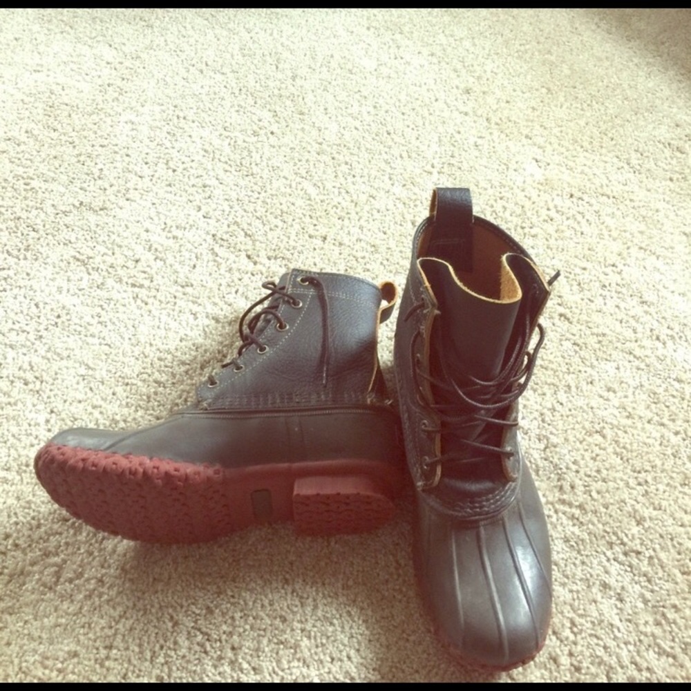 L.L. Bean boots!! Size 8 woman's.
