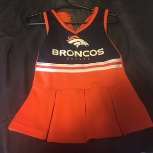 Brand new broncos cheerleader outfit