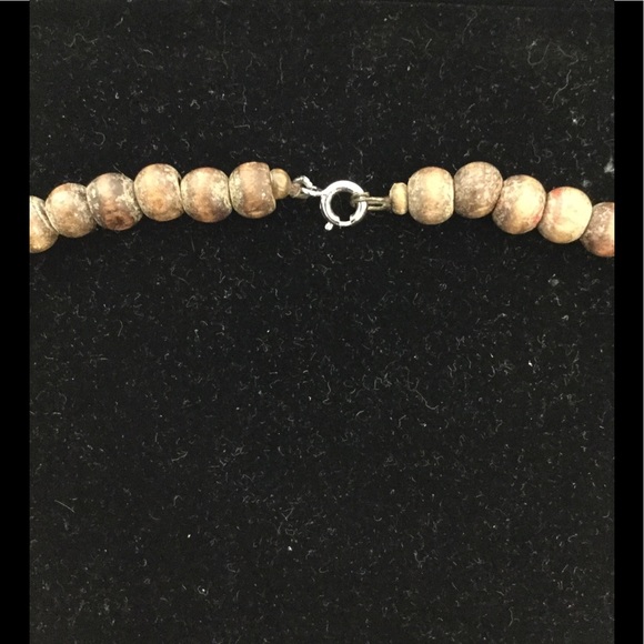 1970s Faux Amber Super Statement Necklace - Picture 4 of 7