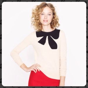 NWT J. Crew Giant Bow Sweater