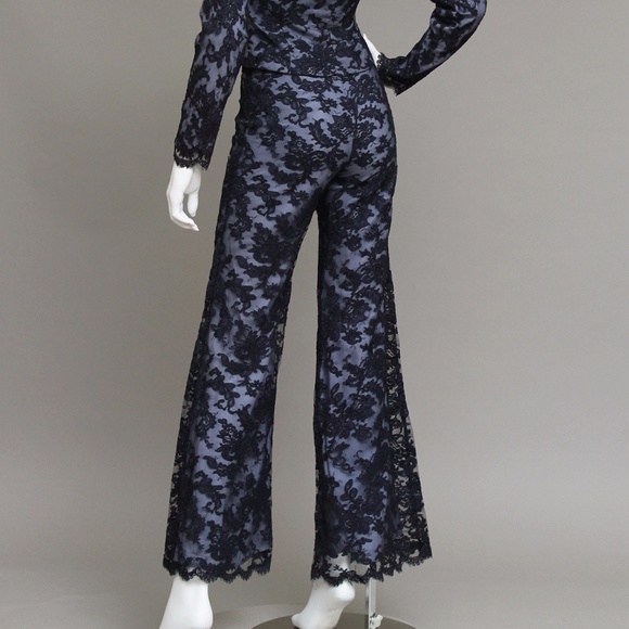 VINTAGE LACE ILLUSION JACKET + BELL BOTTOMS SUIT - Picture 8 of 8