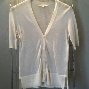 LOFT Short Sleeve Cardigan
