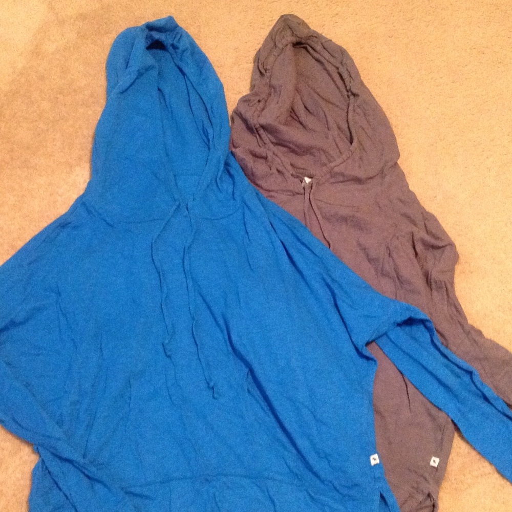 Abercrombie & Fitch  blue/grey hoodies size M