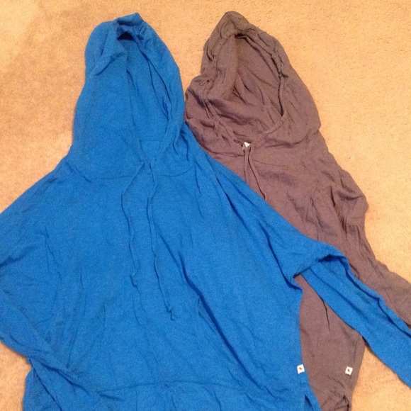 Abercrombie & Fitch Jackets & Blazers - Abercrombie & Fitch  blue/grey hoodies size M