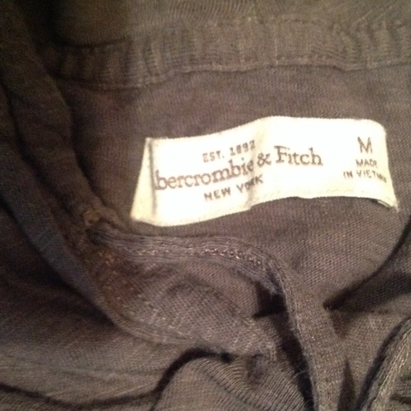 Abercrombie & Fitch  blue/grey hoodies size M - Picture 4 of 6