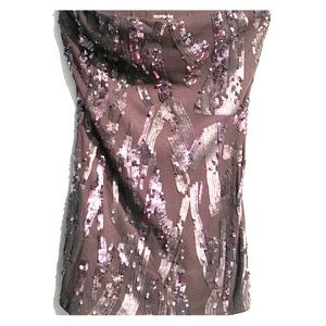 Express strapless black top