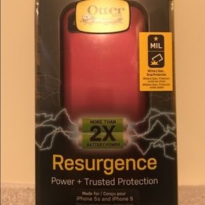 Pink OtterBox Resurgence iPhone 5/5S case