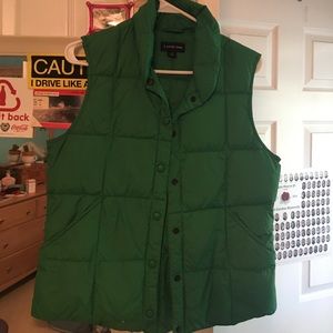 Lands end puffer vest