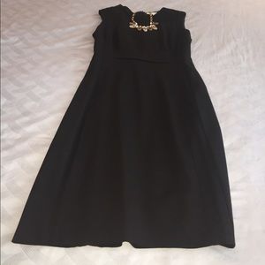 Diane Von Furstenberg Black Dress. Size 6.