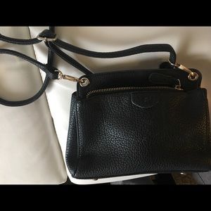 Leather purse handbag