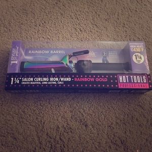 Hot Tools 1 1/4 Salon Curling Iron in Rainbow Gold