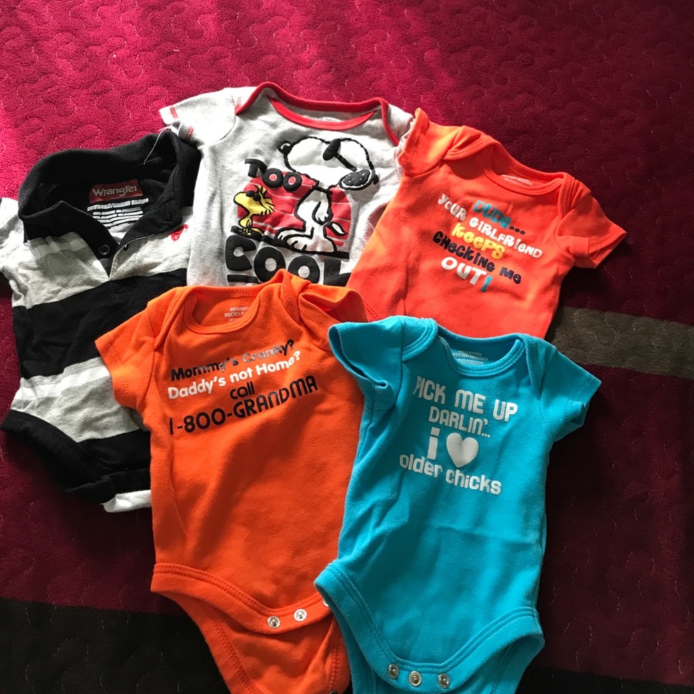 Newborn shirts