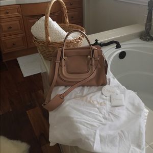 Chloe Madeline blush nude bag