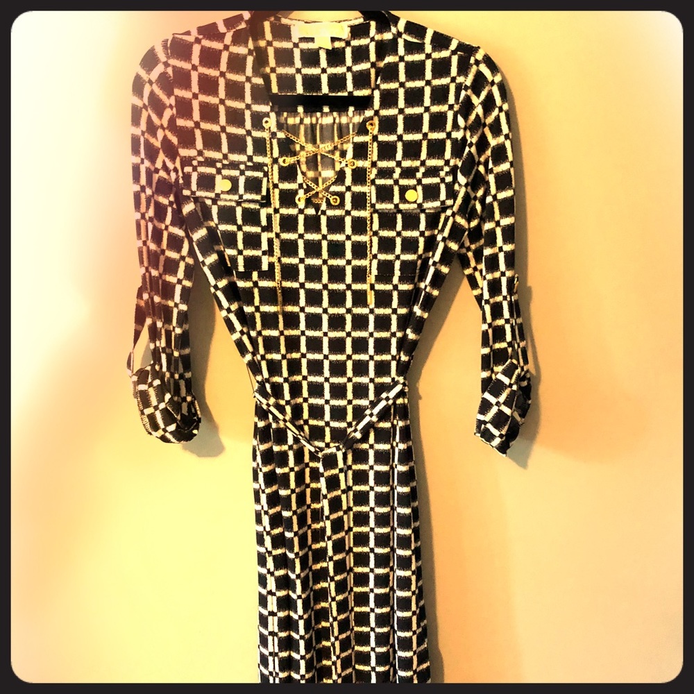 Michael Kors printed shift Dress