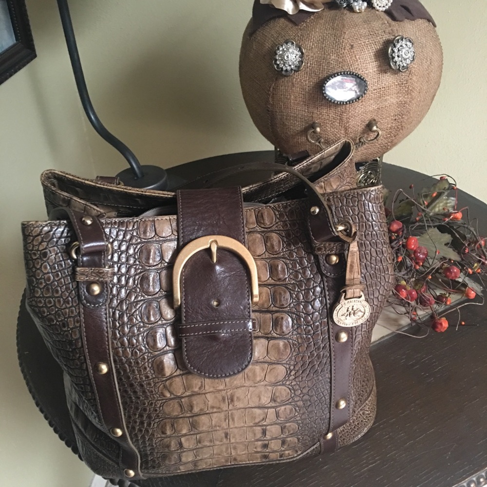 Brahmin Italian leather purse